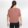 Women's Nike One Relaxed Crop T-Shirt - 685RPINK