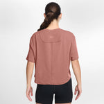 Women's Nike One Relaxed Crop T-Shirt - 685RPINK