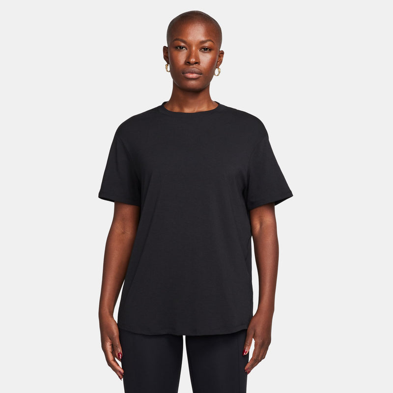 Women's Nike One Relaxed T-Shirt - 010 - BLACK