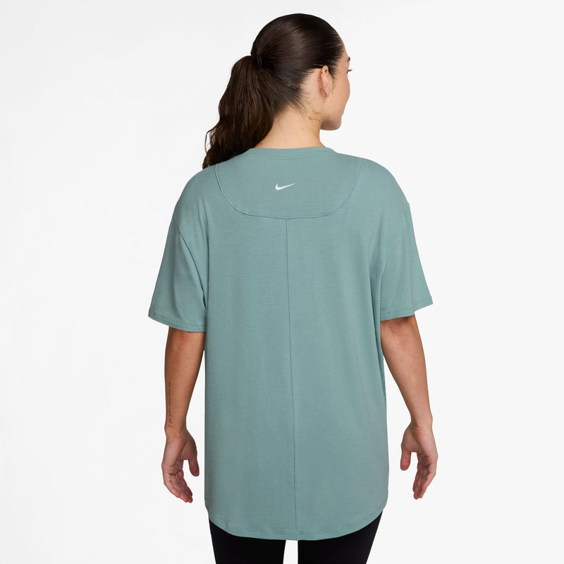 Women's Nike One Relaxed T-Shirt - 017 - CANNON BLUE