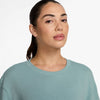 Women's Nike One Relaxed T-Shirt - 017 - CANNON BLUE