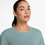 Women's Nike One Relaxed T-Shirt - 017 - CANNON BLUE