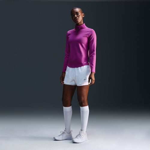 Women's Nike One Thermafit 1/2 Zip - 518 - HOT FUCHSIA