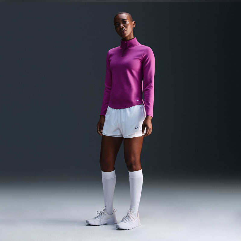 Women's Nike One Thermafit 1/2 Zip - 518 - HOT FUCHSIA
