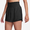 Women's Nike One Ultra High-Waisted Skort - 010 - BLACK