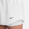 Women's Nike One Ultra High-Waisted Skort - 100 - WHITE/BLACK