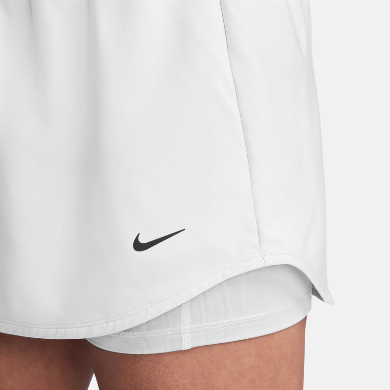 Women's Nike One Ultra High-Waisted Skort - 100 - WHITE/BLACK