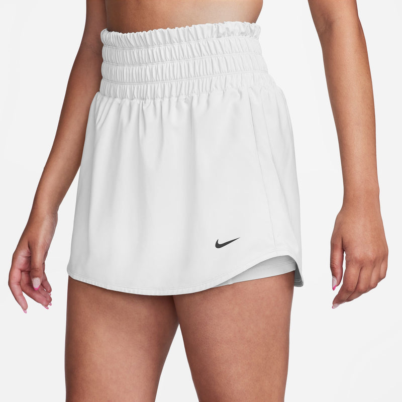Women's Nike One Ultra High-Waisted Skort - 100 - WHITE/BLACK
