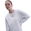 Women's Nike Phoenix Fleece Oversized Sweatshirt - 051 - BIRCH