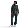 Women's Nike Phoenix Fleece Oversized Sweatshirt - 390 - SEAWEED