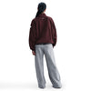 Women's Nike Phoenix High-Waisted Wide-Leg Fleece Pants - 063 - DARK GREY