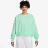 Women's Nike Phoenix Over-Oversized Fleece Crew - 353MINTF