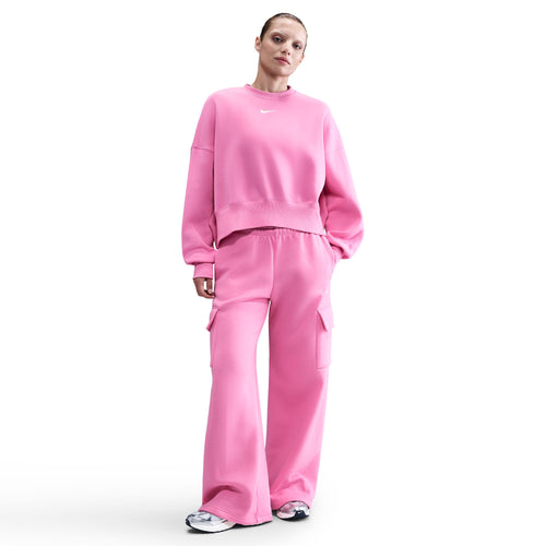 Women's Nike Phoenix Over-Oversized Fleece Crew - 676PLPIN