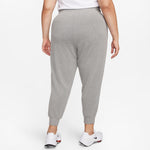 Women's Nike Plus Dri-FIT One High- Waisted 7/8 French Terry Joggers - 091 - CARBON