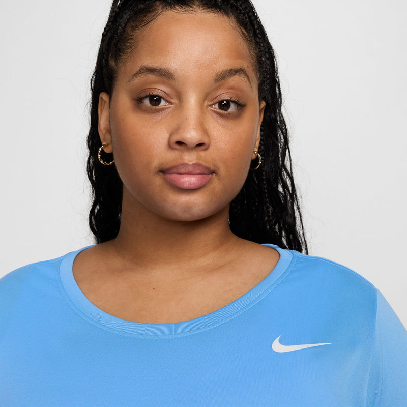 Women's Nike Plus Dri-FIT T-Shirt - 412 - UNIVERSITY BLUE