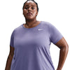 Women's Nike Plus Dri-FIT T-Shirt - 527 - DUSTY AMETHYST