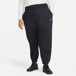 Women's Nike Plus Phoenix Oversized Fleece Pant - 010 - BLACK