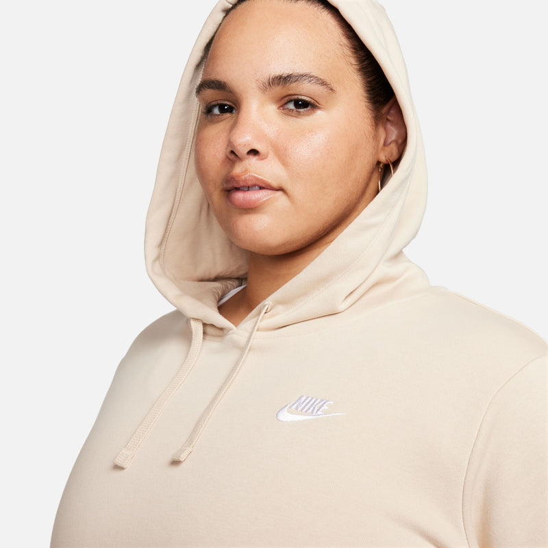 Women's Nike Plus Sportswear Club Fleece Hoodie - 126SANDD