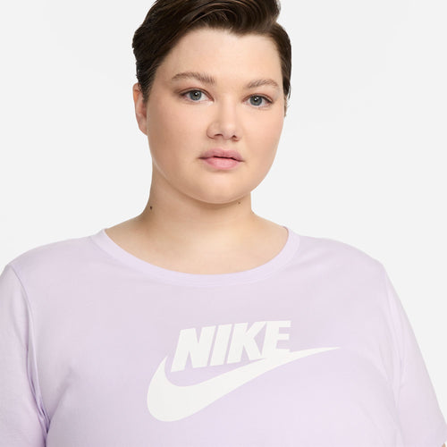 Women's Nike Plus Sportswear Essentials Club Icon T-Shirt - 545VIOLE