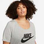 Women's Nike Plus Tunic Essential T-Shirt - 051DGREY