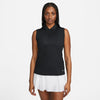 Women's Nike Sleeveless Dri-FIT Victory Golf Polo - 010 - BLACK
