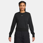 Women's Nike Sportswear Chill French Terry Sweatshirt - 010 - BLACK