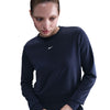 Women's Nike Sportswear Chill French Terry Sweatshirt - 410 - MIDNIGHT