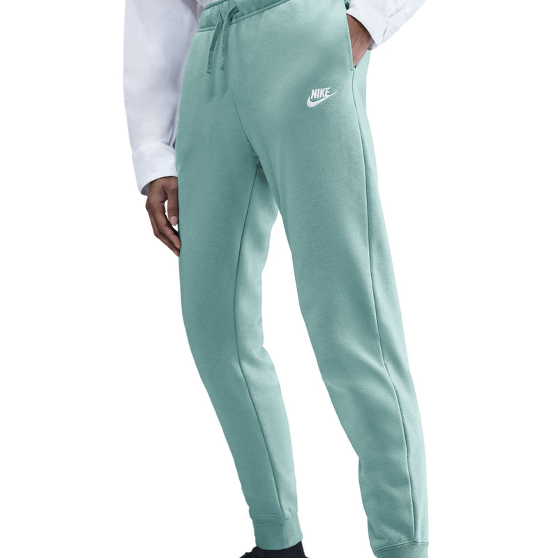 Women's Nike Sportswear Club Fleece Mid-Rise Joggers - 017 - CANNON BLUE