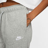 Women's Nike Sportswear Club Fleece Mid-Rise Joggers - 063 - DARK GREY