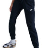 Women's Nike Sportswear Club Fleece Mid-Rise Joggers - 451 - OBSIDIAN