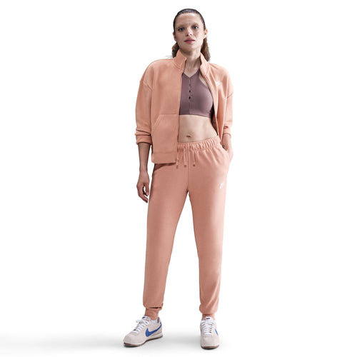 Women's Nike Sportswear Club Fleece Mid-Rise Joggers - 688RGOLD
