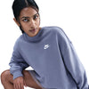 Women's Nike Sportswear Club Fleece Sweatshirt - 499 - WORLD INDIGO