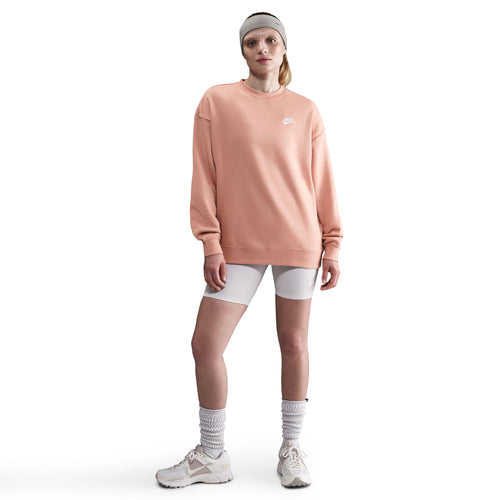 Women's Nike Sportswear Club Fleece Sweatshirt - 688RGOLD