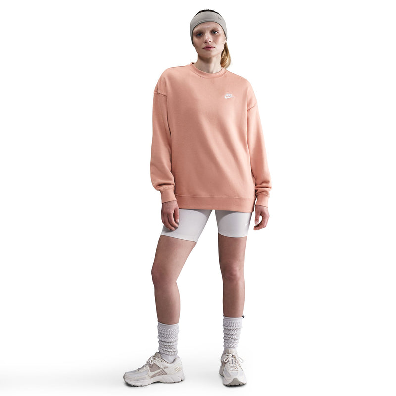 Women's Nike Sportswear Club Fleece Sweatshirt - 688RGOLD