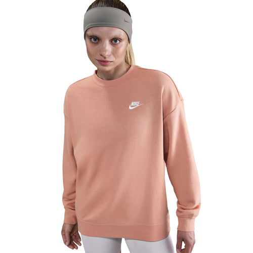 Women's Nike Sportswear Club Fleece Sweatshirt - 688RGOLD