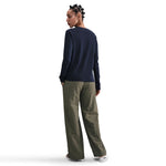 Women's Nike Sportswear Club Longsleeve T-Shirt - 451 - OBSIDIAN