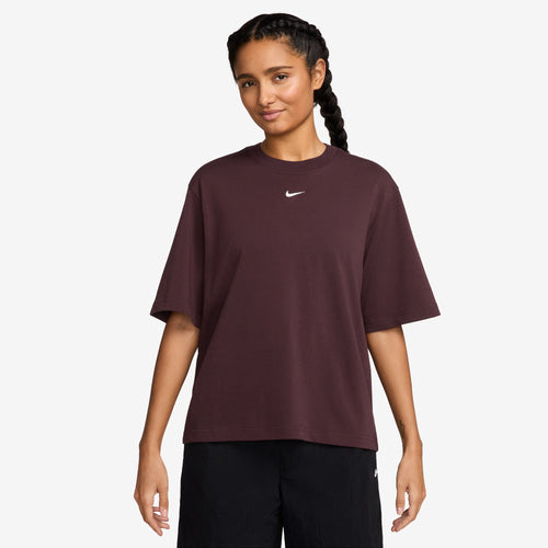 Women's Nike Sportswear Essential Boxy T-Shirt - 652BURGU