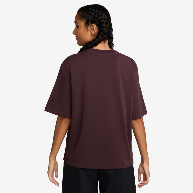 Women's Nike Sportswear Essential Boxy T-Shirt - 652BURGU