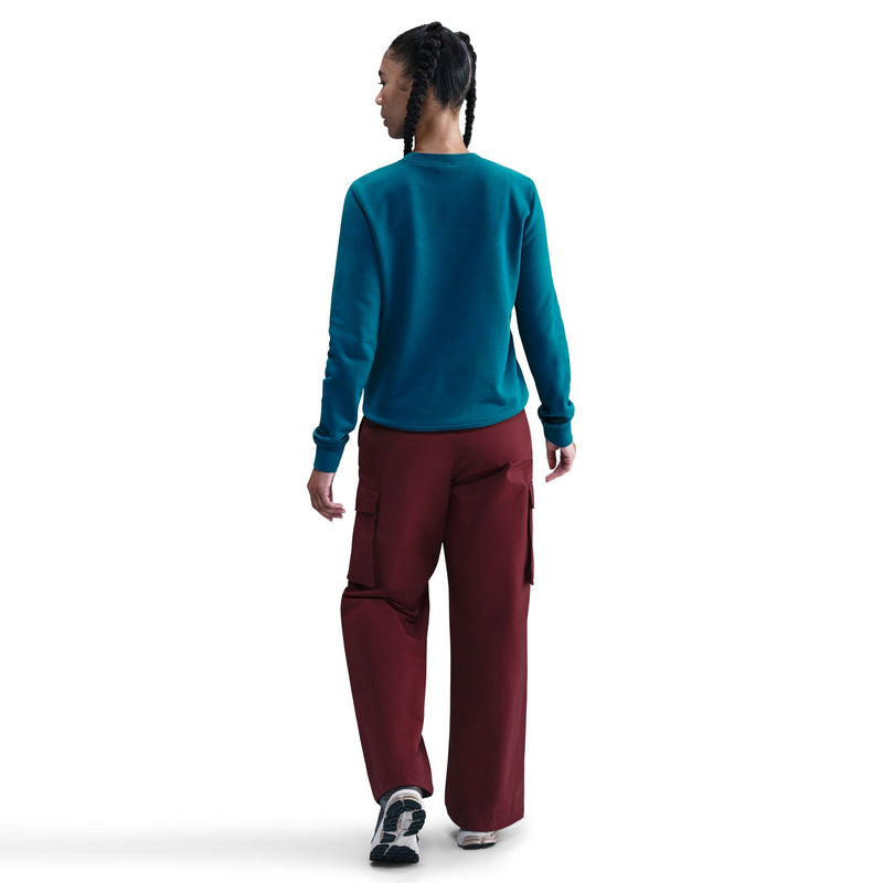 Women's Nike Sportwear Club Fleece Sweatshirt - 301 - GREEN ABYSS