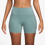 Women's Nike Swift High-Waisted 4" Short - 017 - CANNON BLUE