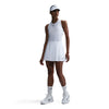 Women's Nike Victory Dri-FIT Flouncy Tennis Skirt - 100 - WHITE/BLACK