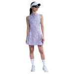 Women's Nike Victory Dri-FIT Sleeveless Printed Polo - 533LILAC