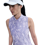 Women's Nike Victory Dri-FIT Sleeveless Printed Polo - 533LILAC