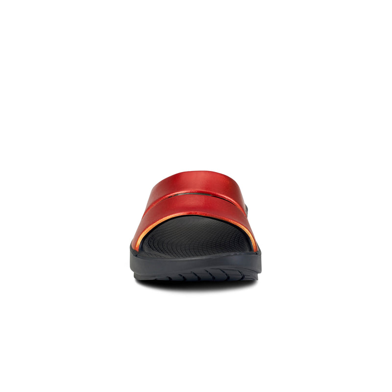 Women's OOFOS OOahh Luxe Slide - SOLSTICE