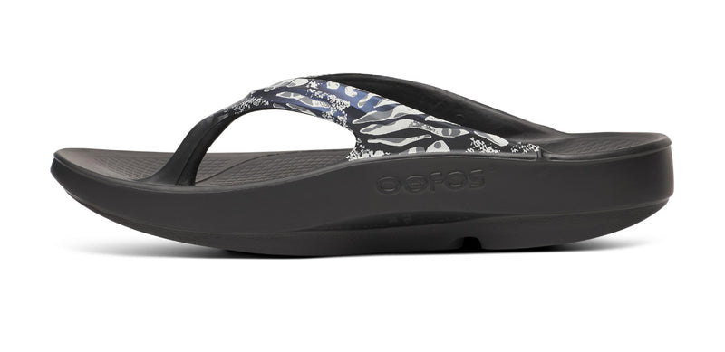 Women's OOFOS OOlala Limited Sandals - BLACK