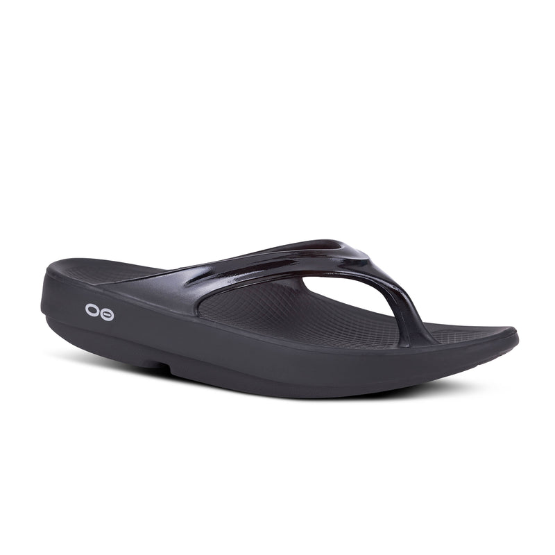 Women's OOFOS OOlala Sandal - BLACK