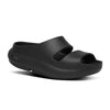 Women's OOFOS OOyea Slide Sandals - BLACK
