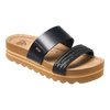 Women's Reef Cushion Vista Hi Sandals - BLKBRAID