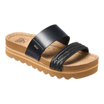 Women's Reef Cushion Vista Hi Sandals - BLKBRAID