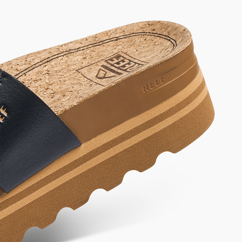 Women's Reef Cushion Vista Hi Sandals - BLKBRAID